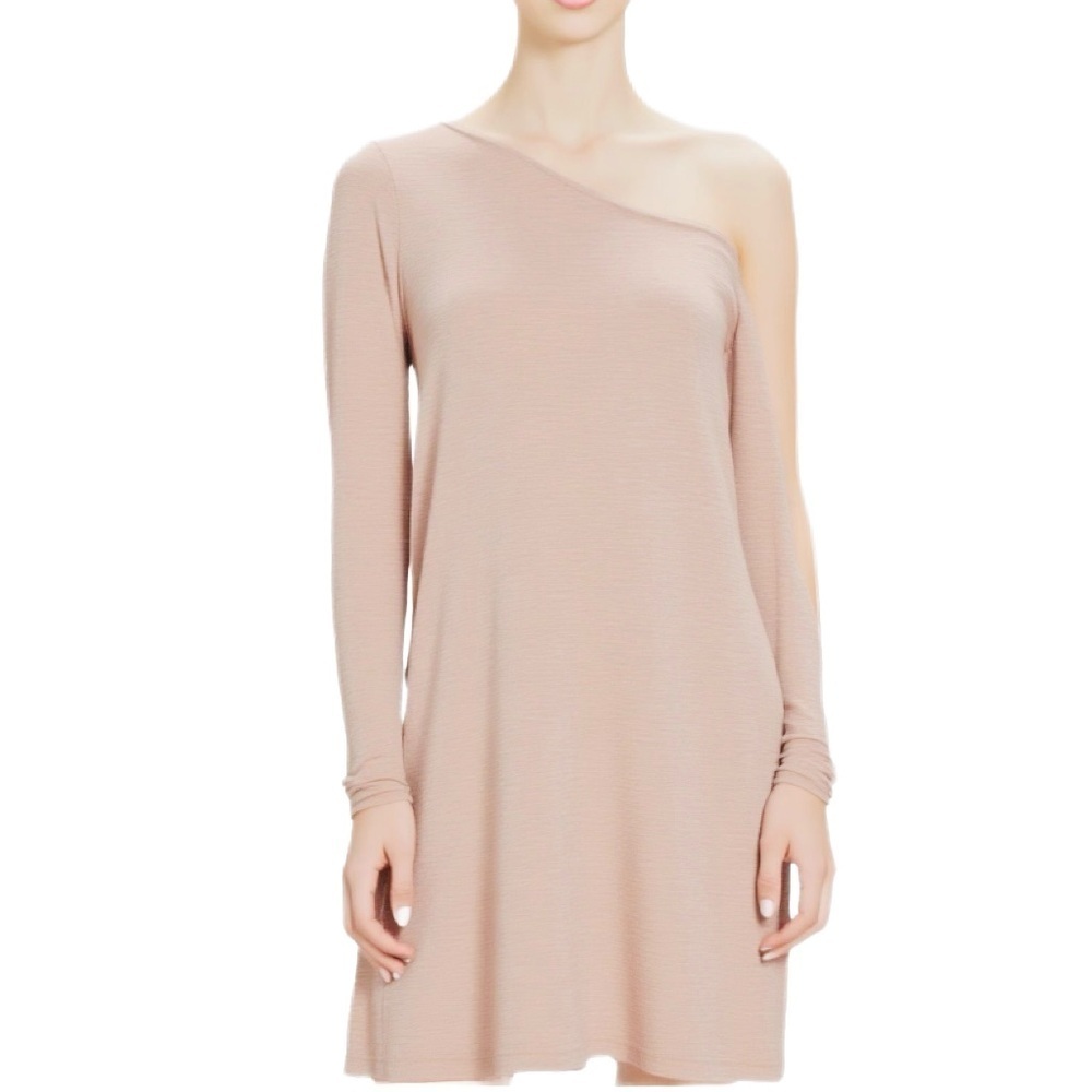 Wilfred Free Brinkley Mini Sweater Dress in Pink Blush Size XS